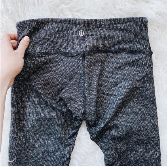 Lululemon Herringbone Leggings - Picture 1 of 4